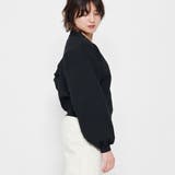 ボリュームスリーブショートカーディガン | ＆soiree | 詳細画像19 