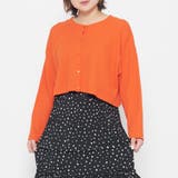 ショート丈ワッフルカラーカーディガン | &soiree | 詳細画像21