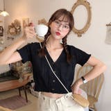 半袖 ニットカーディガン ショート丈 | &soiree | 詳細画像2