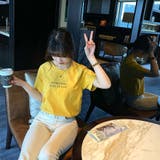 韓国ファッションロゴTシャツ Tシャツ 半袖 | ＆soiree | 詳細画像8 