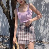 2WAY 韓国ファッションサマーニット オフショルニットトップス夏 | ＆soiree | 詳細画像15 