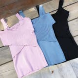 2WAY 韓国ファッションサマーニット オフショルニットトップス夏 | ＆soiree | 詳細画像18 