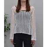 韓国ファッション編みニット シースルーニット ニットトップス 夏夏服セクシー | ＆soiree | 詳細画像12 