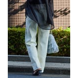 裏起毛ハイウエストデニムパンツ | ＆soiree | 詳細画像8 