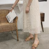 ローヒールギャザーチャンキーヒール サンダル ギャザーサンダル | ＆soiree | 詳細画像13 