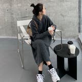 フード付ニットワンピース | ＆soiree | 詳細画像7 