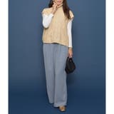 ハイネックケーブルニットベスト | ＆soiree | 詳細画像15 