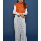 ハイネックケーブルニットベスト | ＆soiree | 詳細画像6 