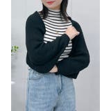 ブラック | ボレロニットカーディガン | ＆soiree