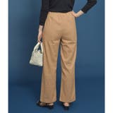 ヘリンボーンストレートパンツ（ウエストゴム） | ＆soiree | 詳細画像5 