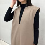 Vネックサイドスリットロングワンピース | ＆soiree | 詳細画像24 