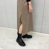 Vネックサイドスリットロングワンピース | ＆soiree | 詳細画像26 