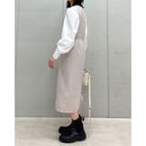 ラウンドネックウエストマークワンピース | ＆soiree | 詳細画像15 