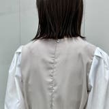 ラウンドネックウエストマークワンピース | ＆soiree | 詳細画像21 