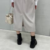 ラウンドネックウエストマークワンピース | ＆soiree | 詳細画像23 