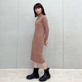 タートルネックリブニットワンピース | ＆soiree | 詳細画像11 