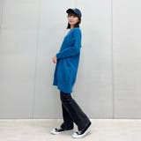 Vネックミドル丈ニットワンピース | ＆soiree | 詳細画像12 