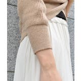 フロントクロスニットトップス | ＆soiree | 詳細画像13 