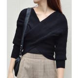 フロントクロスニットトップス | ＆soiree | 詳細画像29 