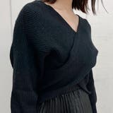 フロントクロスニットトップス | ＆soiree | 詳細画像36 