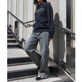 メッセージ刺繍裏毛スウェットクルーネックプルオーバー | &soiree | 詳細画像13