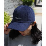 ブランドロゴ刺繍キャップ(ウール・コーデュロイ) | ＆soiree | 詳細画像14 