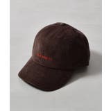 ブランドロゴ刺繍キャップ(ウール・コーデュロイ) | ＆soiree | 詳細画像21 