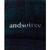 ブランドロゴ刺繍キャップ(ウール・コーデュロイ) | ＆soiree | 詳細画像29 