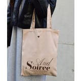 メッセージロゴプリントトート | ＆soiree | 詳細画像11 