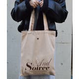 メッセージロゴプリントトート | ＆soiree | 詳細画像13 