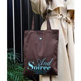 メッセージロゴプリントトート | ＆soiree | 詳細画像14 