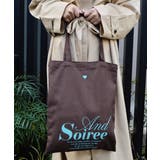 メッセージロゴプリントトート | ＆soiree | 詳細画像15 