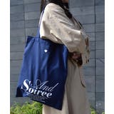 メッセージロゴプリントトート | ＆soiree | 詳細画像5 