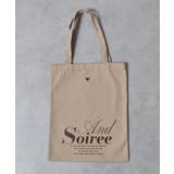 メッセージロゴプリントトート | ＆soiree | 詳細画像17 