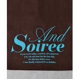 メッセージロゴプリントトート | ＆soiree | 詳細画像21 