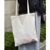 メッセージロゴプリントトート | ＆soiree | 詳細画像8 