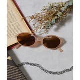 Dブラウン | &soiree ラージオーバルサングラス | ＆soiree