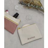 アイボリー | &soiree オリジナルミニポーチ | ＆soiree