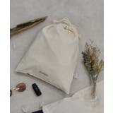 アイボリー | &soiree ロゴ巾着 | &soiree