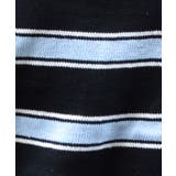 クルーネックルーズボーダーニット | ＆soiree | 詳細画像14 