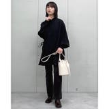 サイドリボンツイルブラウス | ＆soiree | 詳細画像12 