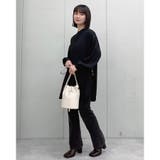 サイドリボンツイルブラウス | ＆soiree | 詳細画像13 