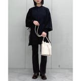 サイドリボンツイルブラウス | ＆soiree | 詳細画像14 