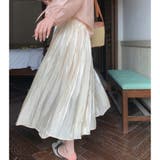 シルクプリーツスカート | ＆soiree | 詳細画像10 