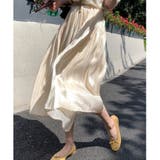 シルクプリーツスカート | ＆soiree | 詳細画像4 