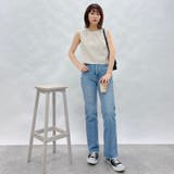 ショート丈リネンノースリーブトップス | ＆soiree | 詳細画像11 