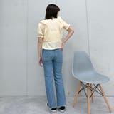 Vネックフリルブラウス | ＆soiree | 詳細画像8 