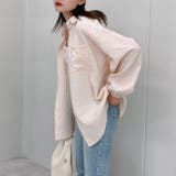 リネンコットンオーバーシャツ | ＆soiree | 詳細画像14 