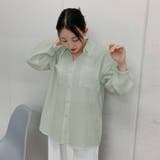 リネンコットンオーバーシャツ | ＆soiree | 詳細画像2 