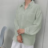 リネンコットンオーバーシャツ | ＆soiree | 詳細画像3 